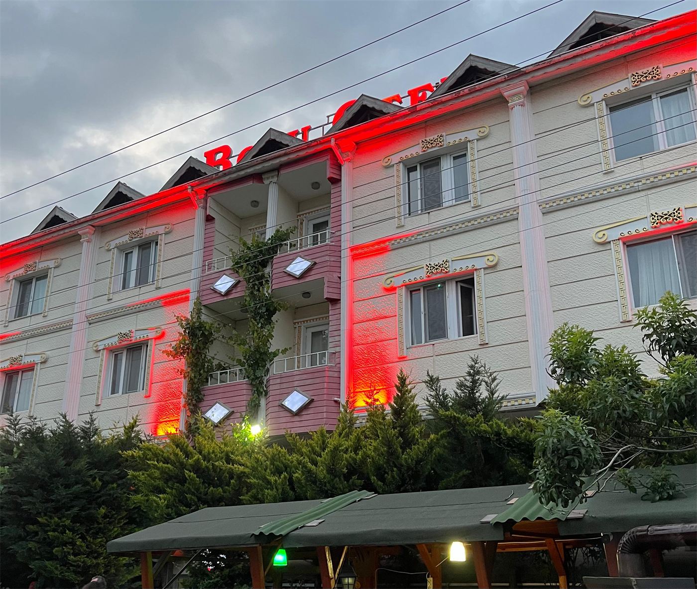 Bolu Otel dış cephesi